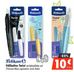 Mäc Geiz Pelikan Füllhalter Twist Angebot