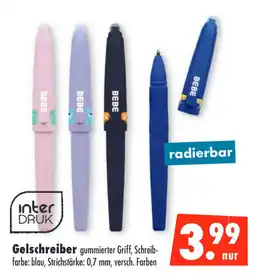 Mäc Geiz inter DRUK Gelschreiber Angebot