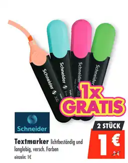 Mäc Geiz Schneider Textmarker Angebot