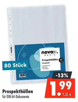 Mäc Geiz novo BASIC Prospekthüllen Angebot