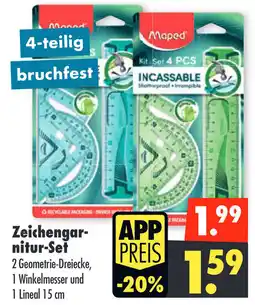 Mäc Geiz Maped Zeichengarnitur-Set Angebot
