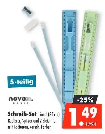 Mäc Geiz novo BASIC Schreib-Set Angebot