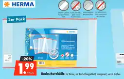 Mäc Geiz HERMA Buchschutzhülle 3er Pack Angebot