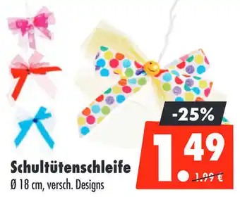 Mäc Geiz Schultütenschleife Angebot