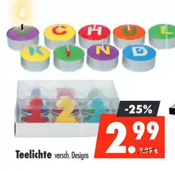 Mäc Geiz Teelichte Angebot