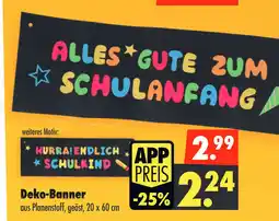 Mäc Geiz Deko-Banner Angebot