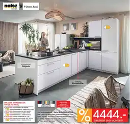 Zurbrüggen nolte & Dieter Knoll Hell und einladend - Küche Nolte MANHATTAN UNI Angebot
