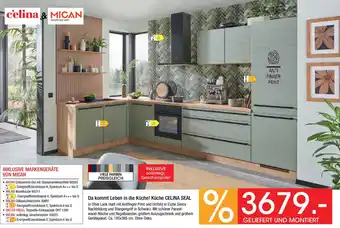 Zurbrüggen celina & MICAN Da kommt Leben in die Küche! Küche CELINA SEAL Angebot