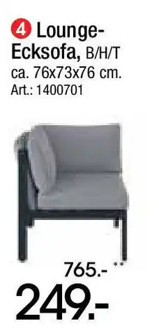 Zurbrüggen Dieter Knoll 4 Lounge- Ecksofa Angebot