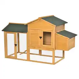 Netto Marken-Discount PawHut Hühnerstall Tannenholz Angebot