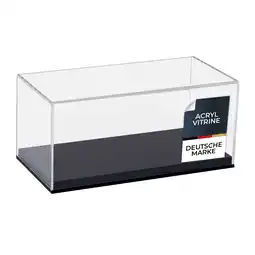 Netto Marken-Discount HMF 46801 Acryl Vitrine / Schaukasten für Modellautos, Figuren, 24 x 12 x 11 cm, Transparent Angebot