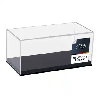 Netto Marken-Discount HMF 46801 Acryl Vitrine / Schaukasten für Modellautos, Figuren, 24 x 12 x 11 cm, Transparent Angebot