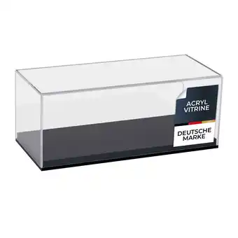 Netto Marken-Discount HMF 46802 Acryl Vitrine / Schaukasten für Modellautos, Figuren, 27 x 12 x 11 cm, Transparent Angebot