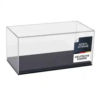 Netto Marken-Discount HMF 46803 Acryl Vitrine / Schaukasten für Modellautos, Figuren, 30 x 15 x 14 cm, Transparent Angebot
