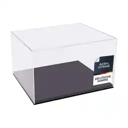 Netto Marken-Discount HMF 46806 Acryl Vitrine / Schaukasten für Modellautos, Figuren, 32 x 28 x 20 cm, Transparent Angebot