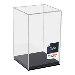 Netto Marken-Discount HMF 46811 Acryl Vitrine / Schaukasten für Modellautos, Figuren, 14 x 14 x 22 cm, Transparent Angebot