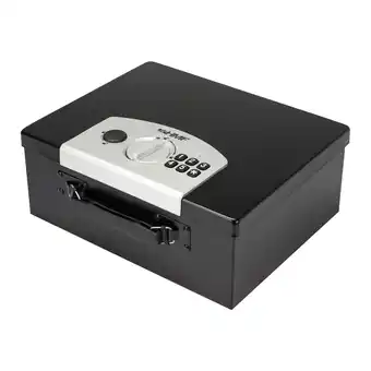 Netto Marken-Discount HMF 1006-02 Dokumentenbox Elektronikschloss, 32,5 x 25,5 x 12,5 cm, Schwarz Angebot