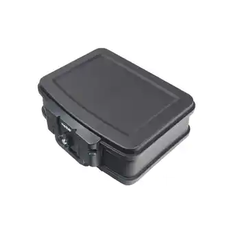 Netto Marken-Discount HMF 250452 Feuerfeste Wasserdichte Dokumentenbox, DIN A4, 44,5 x 16,5 x 33 cm, Schwarz Angebot