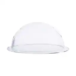 Netto Marken-Discount HMF 46735 Halbkugel aus Acryl mit Krempe, DIY Acrylhaube, Ø 35 cm, Transparent Angebot
