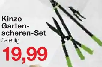 Jawoll Kinzo Gartenscheren Set Angebot