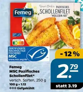 NETTO Femeg msc pazifisches schollenfilet Angebot