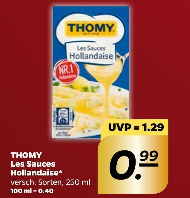 Thomy les sauces hollandaise Angebot bei NETTO