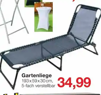 Jawoll Gartenliege Angebot