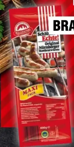 Handelshof Schlütters Nürnberger Rostbratwürstchen Angebot