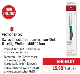 METRO VICTORINOX Swiss Classic Tomatenmesser-Set Angebot