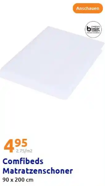 Action Comfibeds Matratzenschoner Angebot