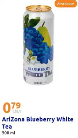 Action AriZona Blueberry White Tea Angebot