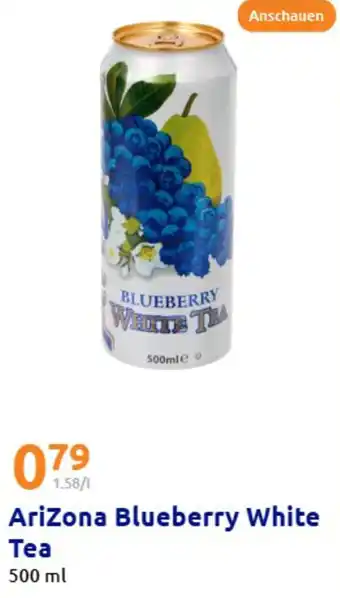 Action AriZona Blueberry White Tea Angebot