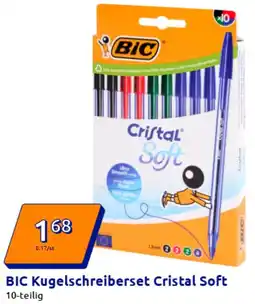 Action BIC Kugelschreiberset Cristal Soft Angebot