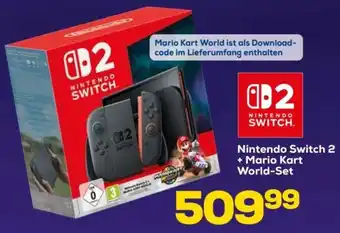 Euronics Nintendo Switch 2 + Mario Kart World-Set Angebot