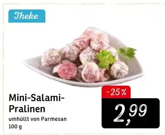 KONSUM Mini-Salami-Pralinen 100 g Angebot