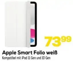 Euronics Apple Smart Folio weiß Angebot