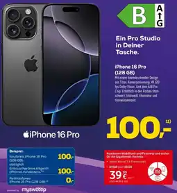 Euronics Apple iPhone 16 Pro (128 GB) Angebot