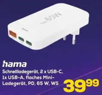 Euronics hama Schnellladegerät Angebot