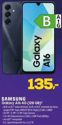 Euronics SAMSUNG Galaxy A16 4G (128 GB) Angebot