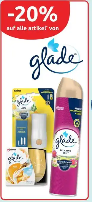Budni Glade -20% auf alle artikel von glade Angebot