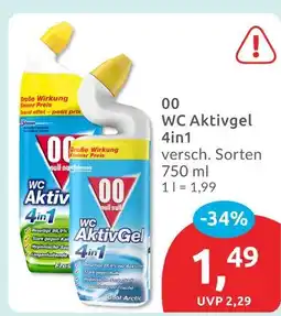 Budni Wc aktivgel 4in1 Angebot