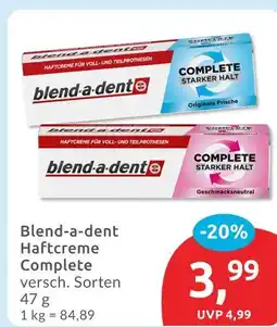 Budni Blend-a-dent haftcreme complete originale frische Angebot