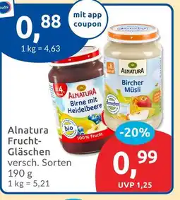 Budni Alnatura birne mit heidelbeere Angebot