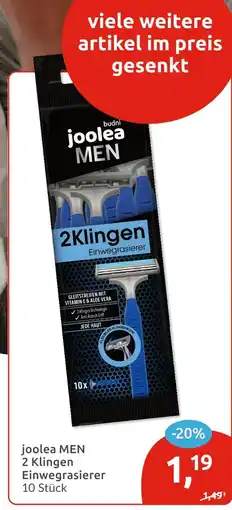 Budni Joolea men 2 klingen einwegrasierer Angebot