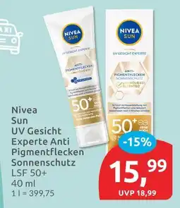 Budni Nivea uv gesicht experte anti pigmentflecken sonnenschutz Angebot