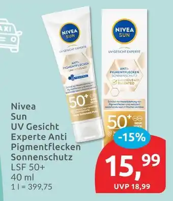 Budni Nivea uv gesicht experte anti pigmentflecken sonnenschutz Angebot