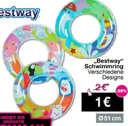 Woolworth Bestway Schwimmring Angebot