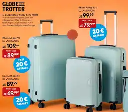 Galeria GLOBE TROTTER 4-Doppelrollen-Trolley-Serie HUNTE Angebot