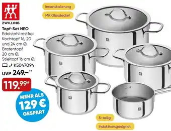 Galeria ZWILLING Topf-Set NEO Angebot