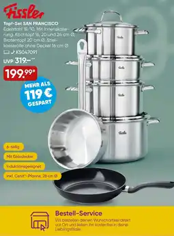 Galeria Fissler Topf-Set SAN FRANCISCO Angebot